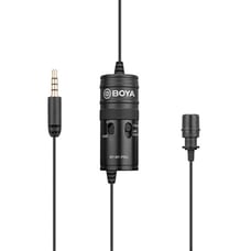 BOYA BY-M1 Pro Omni Lavalier Microphone for Smartphones and Cameras (TRRS) BOYA BY-M1 Pro Omni Lavalier Microphone for Smartphones and Cameras (TRRS)