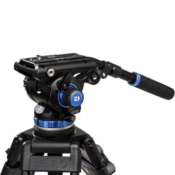 Benro A573T Dual-Tube Aluminium Tripod with S6Pro Fluid Head