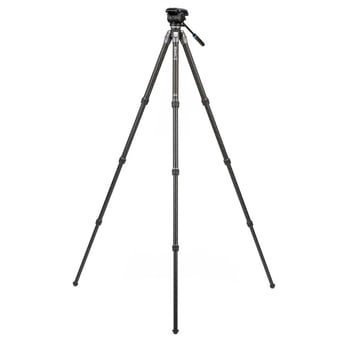 Benro Tortoise Carbon Fibre 3-Series Tripod System with S4Pro Video Head