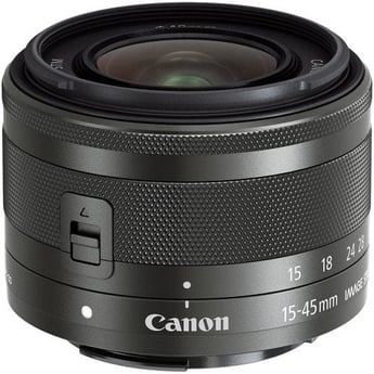 Canon EOS M200 Mirrorless Digital Camera (Black) + 15-45mm Lens, Bag & SD Card