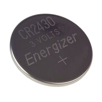 Energizer CR2430 Lithium Coin Battery (3V, 290 mAh)