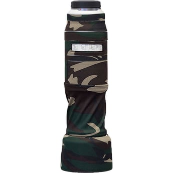 LensCoat Lens Cover for Canon RF 100-500mm IS Lens (Forest Green Camo)