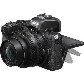 Nikon Z50 Mirrorless Digital Camera with 16-50mm + 50-250mm Lenses