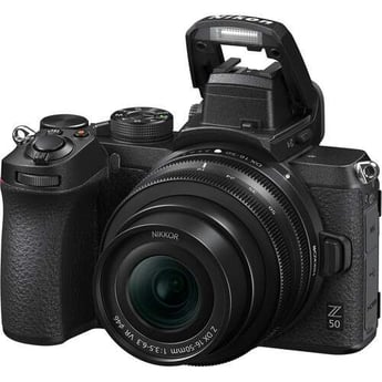 Nikon Z50 Mirrorless Digital Camera with 16-50mm + 50-250mm Lenses