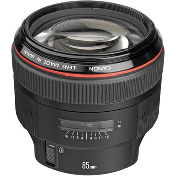 Canon EF 85mm f/1.2 L II USM Lens