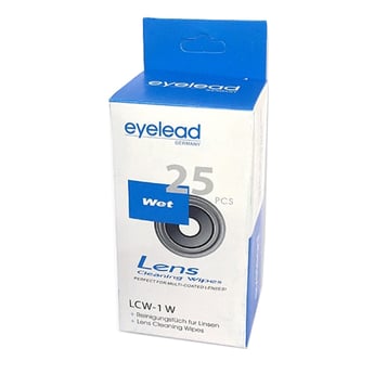 Eyelead Lens Cleaning Wipes (25 Pack)