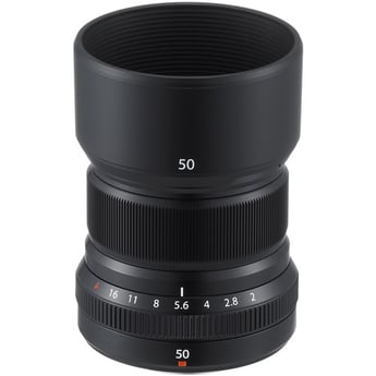 Fujifilm XF 50mm f/2 R WR Prime Lens (Black)