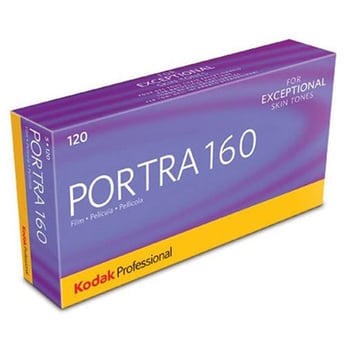 Kodak Professional Portra 160 120mm Medium Format Colour Film (5 Pack)