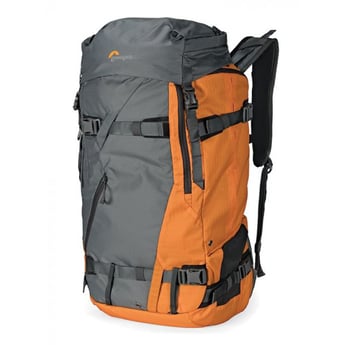 Lowepro Powder 500AW Camera Backpack (Grey/Orange)