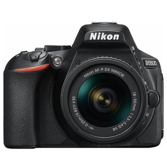 Nikon D5600 DSLR Bundle + 18-55mm AF-P VR & 70-300mm AF-P ED DX & 50mm f/1.8G AF-S Lenses