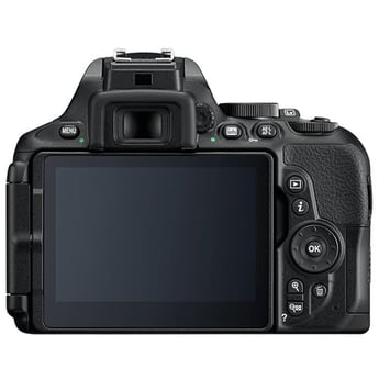 Nikon D5600 DSLR Bundle + 18-55mm AF-P VR & 70-300mm AF-P ED DX & 50mm f/1.8G AF-S Lenses