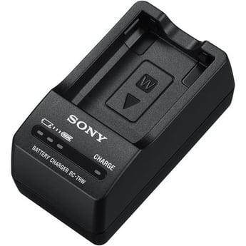 Sony BC-TRW W Series Battery Charger for NP-FW50 battery (Black)