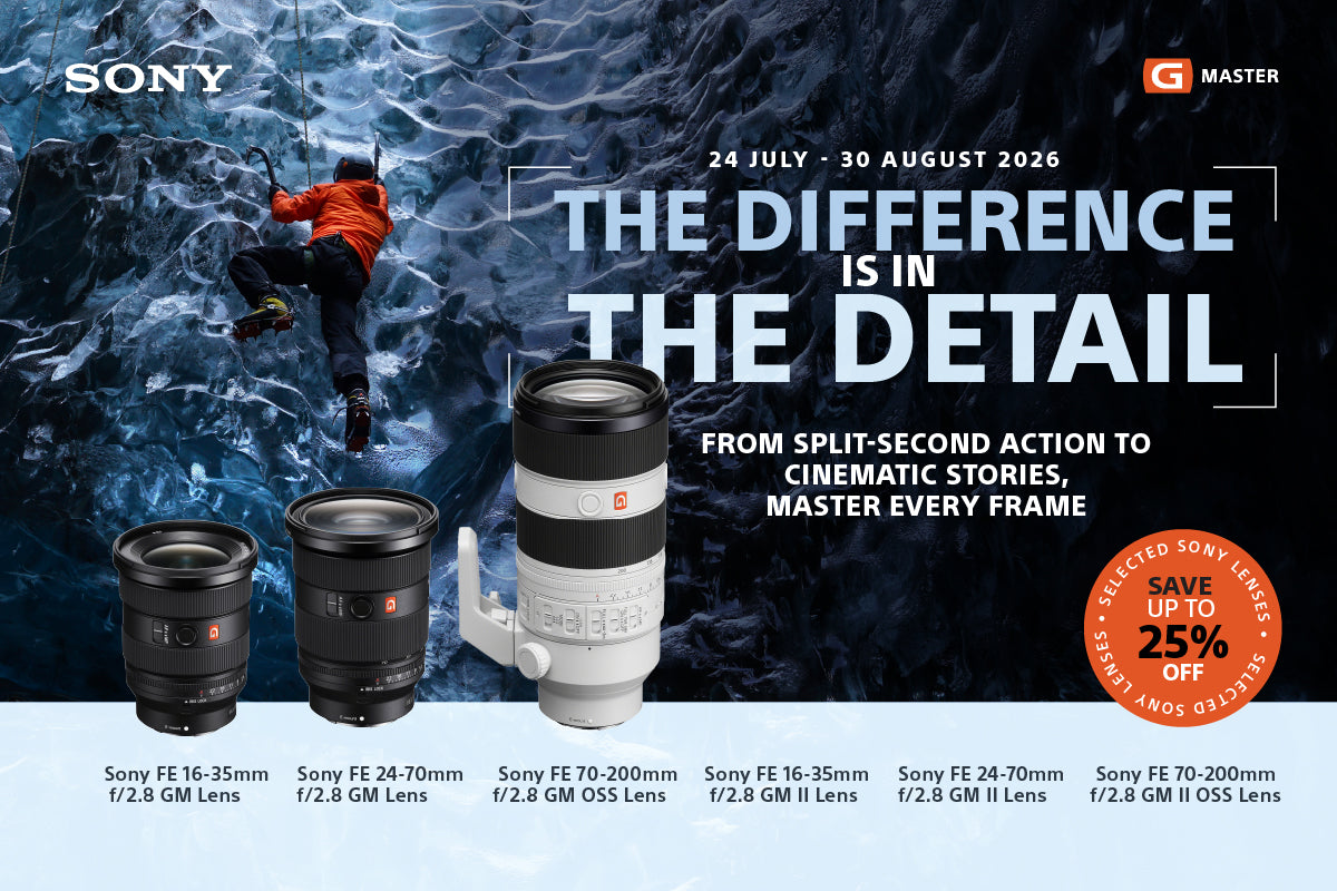 Sony G Master Trinity Promo: Master Every Frame