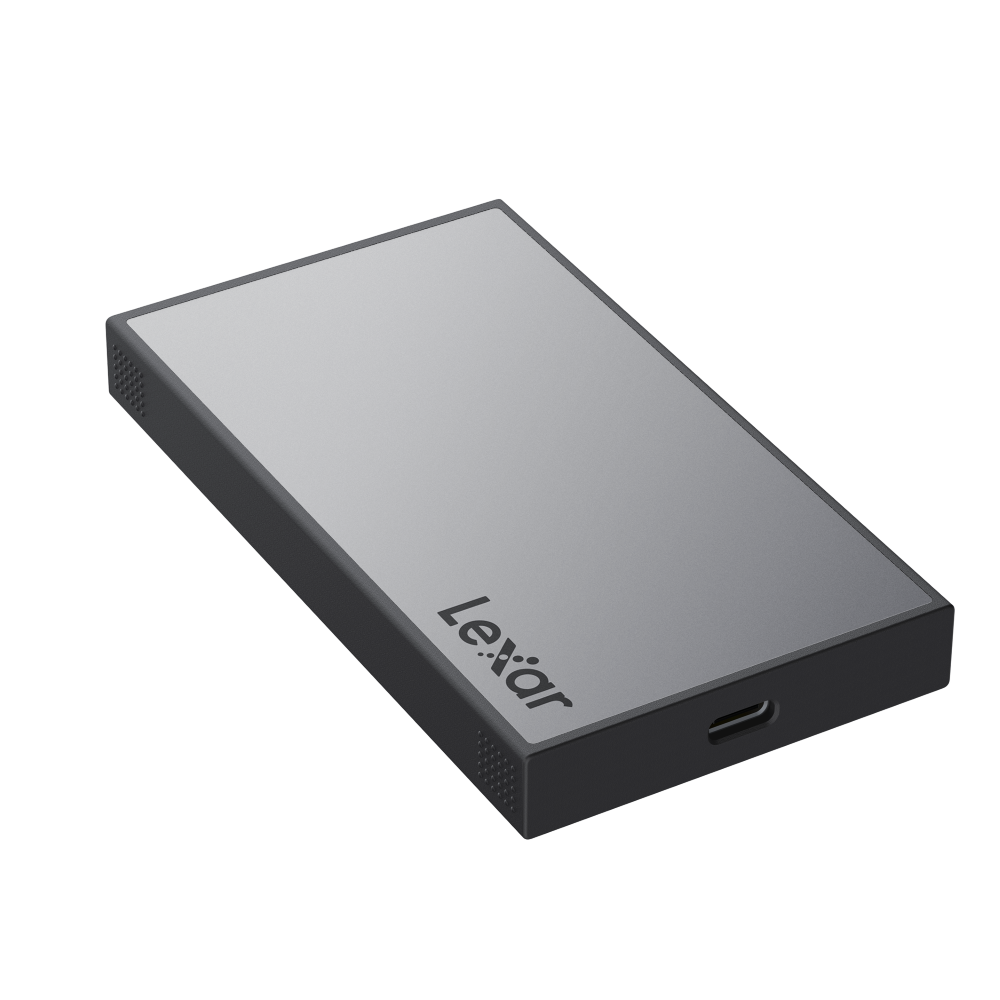 Lexar Professional Workflow Portable SSD for photographers and videographers.