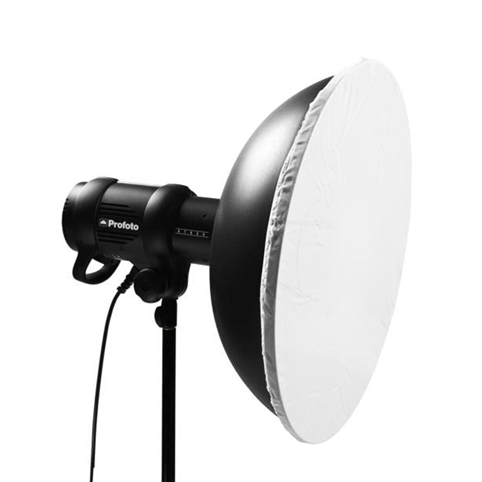 Profoto Diffuser for Softlight Reflector for softer, more diffused portrait lighting.
