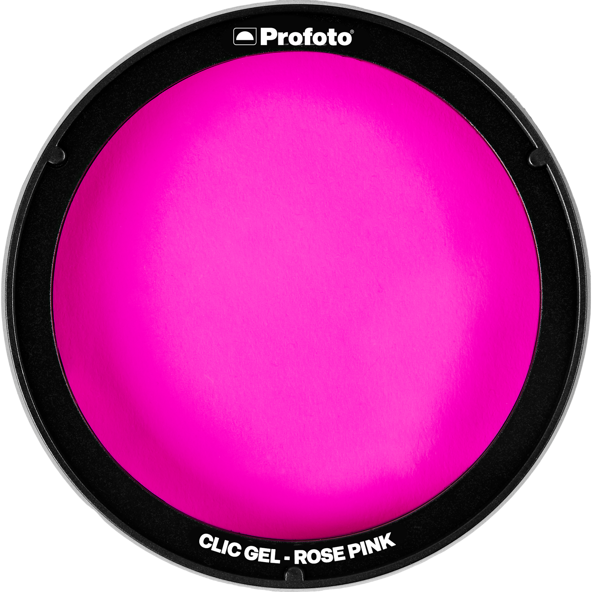 Profoto Rose Pink Clic Gel for C1 Plus, A1, A1X, and A10 flashes.