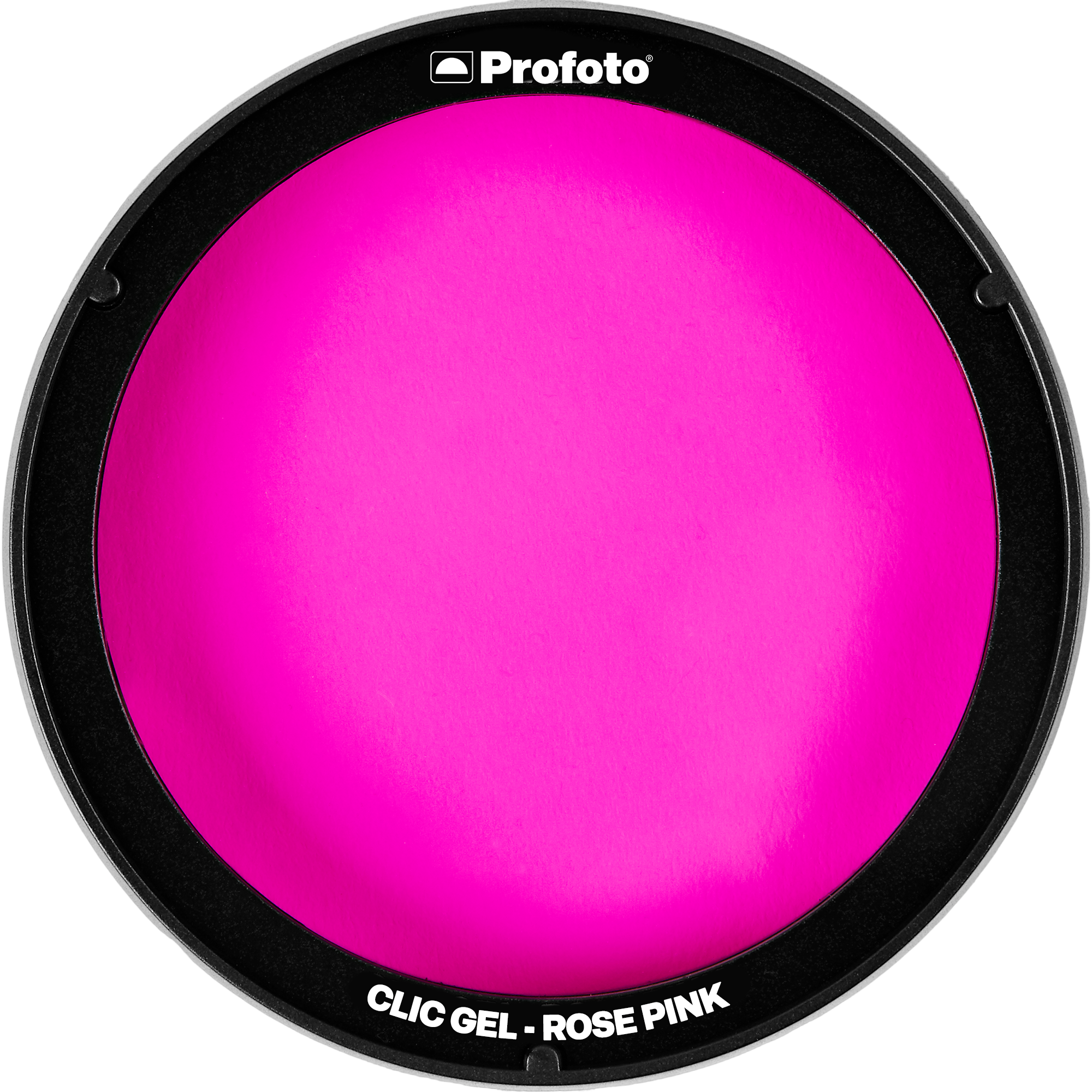 Profoto Rose Pink Clic Gel for C1 Plus, A1, A1X, and A10 flashes.