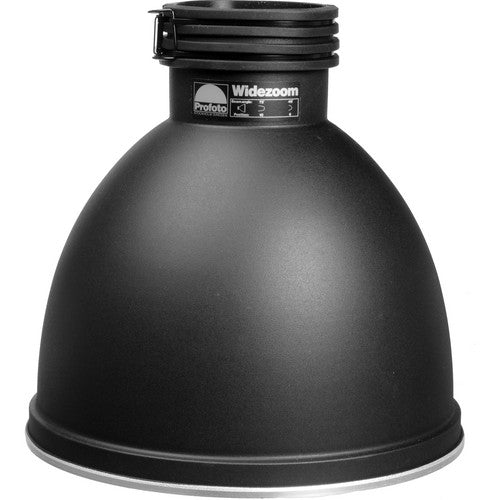 Profoto WideZoom Reflector for soft, even light with adjustable zoom spread.