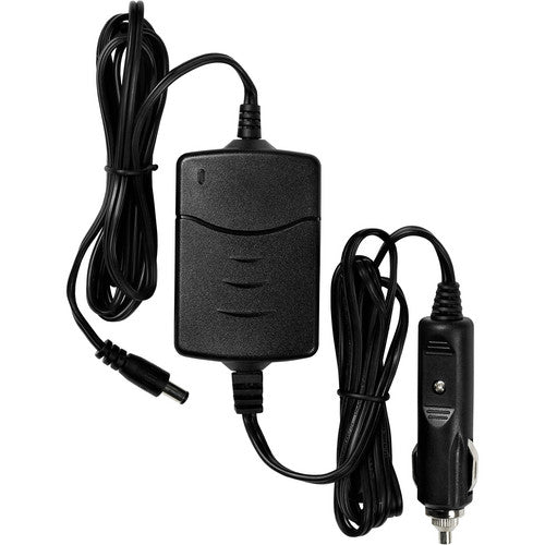 Profoto Car Charger for B1 Flash 1.8A with coiled cable and car plug connector.