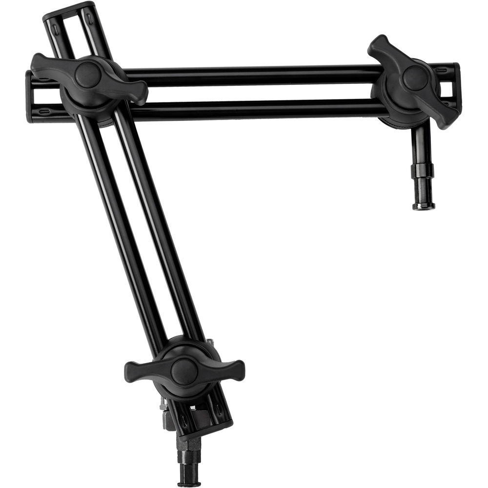 Sky Double Articulated Arm (2-Section) for lighting and camera accessories on white background.