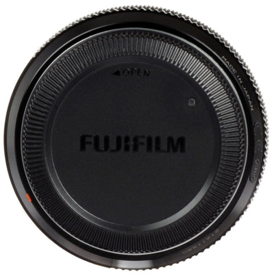 Fujifilm XF 18mm f/2 R wide-angle prime lens for X-Mount cameras, featuring 8 elements in 7 groups, 27mm full-frame equivalent focal length, and compact, lightweight design