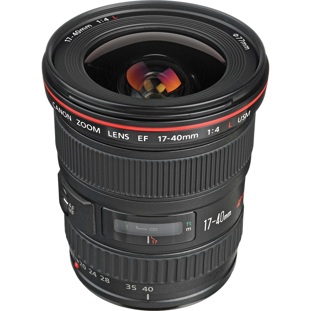 キャノン　Canon 17-40mm f/4 L USM レンズ Used Canon 17-40mm F/4 L USM – Outdoorphoto