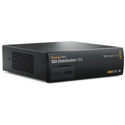 Blackmagic Design Teranex Mini SDI 12G Distribution for professional 12G-SDI signal distribution.