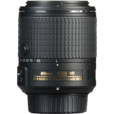 Used Nikon 55-200mm F/4-5.6G II AF-S ED VR DX