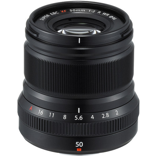 Fujifilm XF 50mm f/2 R WR Prime Lens (Black) – Outdoorphoto