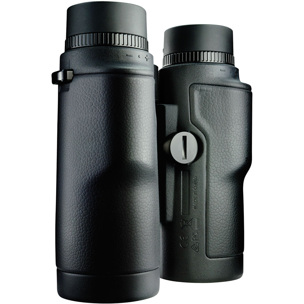 The Nikon LaserForce 10x42 Rangefinder Binoculars combines a powerful ranging tool with an all-weather optic, without being too large and bulky.