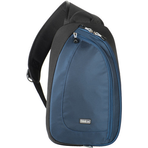Think Tank TurnStyle 20 V2 sling bag with contoured shoulder strap and side-rotation access for gear