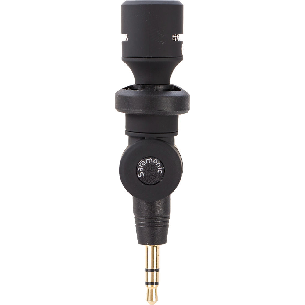 The Saramonic Ultra Compact Mic SR-XM1 provides clear broadcast sound for cameras and mobile devices. Ideal for vlogging, journalism, and more.