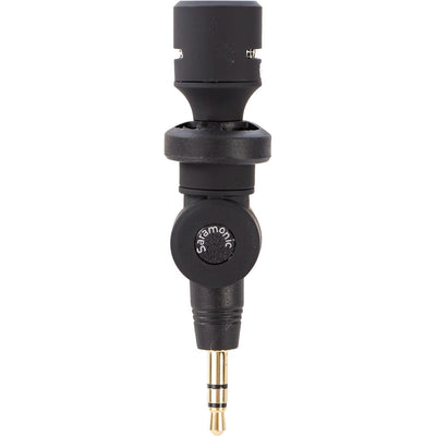The Saramonic Ultra Compact Mic SR-XM1 provides clear broadcast sound for cameras and mobile devices. Ideal for vlogging, journalism, and more.