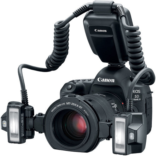 Canon MT-26EX-RT Macro Twin Lite Flash for close-up and macro photography.