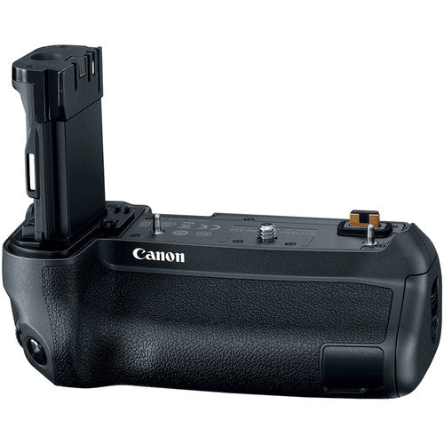 Canon BG-E22 Battery Grip for EOS R, extending battery life and improving handling for vertical and horizontal shooting.