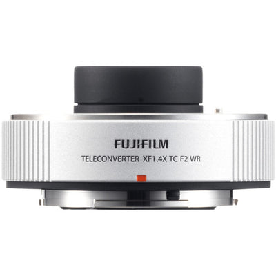 FUJIFILM XF 200mm f/2 R LM OIS WR telephoto lens with 1.4x TC F2 WR teleconverter for sports and wildlife photography.