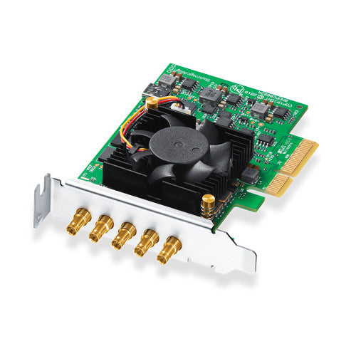 Blackmagic Design DeckLink Duo 2 Mini Capture and Playback Card with 4 mini BNC SDI inputs/outputs