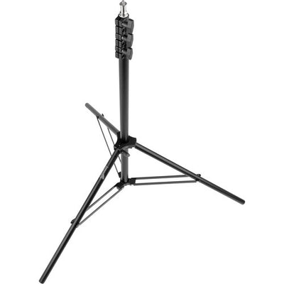 Sky Air-Cushioned Light Stand (Small) with adjustable legs and spigot mount on white background.