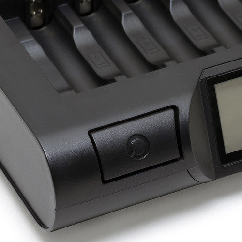 Powerex MH-C980 8-Cell Turbo Battery Charger & Analyser for AA/AAA NiMH batteries.