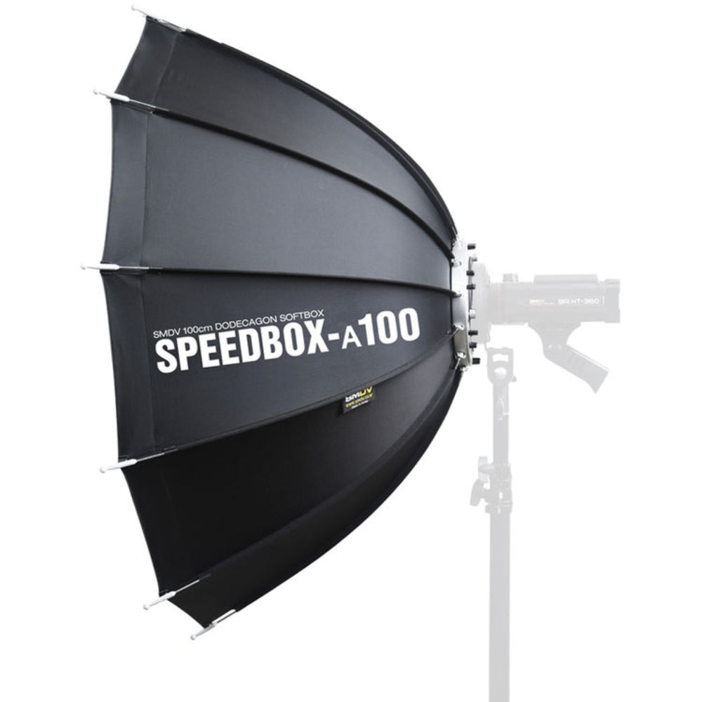 A flippable softbox that can set up within seconds, it is a perfect lighting accessory for studio photographers.