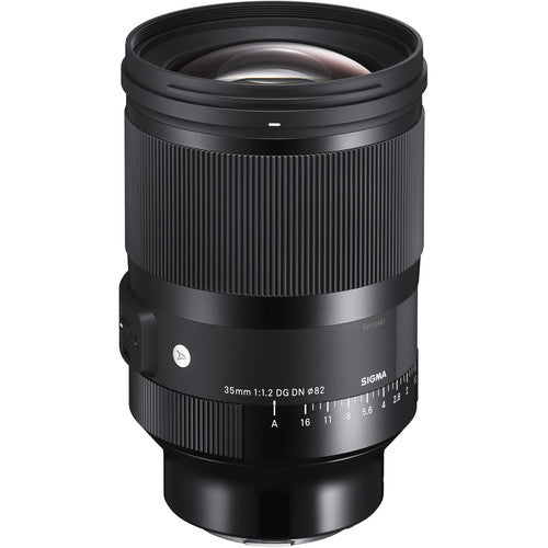 Sigma 35mm f/1.2 DG DN Art Lens for Sony E — premium full-frame lens with f/1.2 aperture, outstanding sharpness, and creamy bokeh.