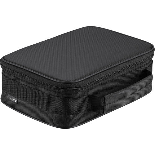 Sony XLR-K3M Dual-Channel XLR Audio Adaptor with Shotgun Microphone for professional sound recording on compatible Sony cameras.