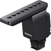 Sony ECM-B1M compact camera-mounted shotgun microphone with Multi Interface Shoe for digital audio transmission.