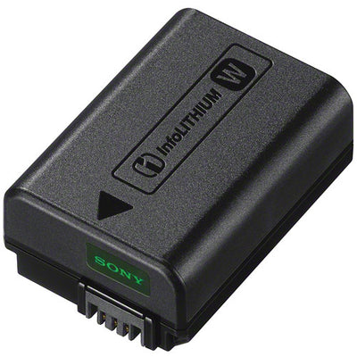 Sony NP-FW50 Lithium-Ion Rechargeable Battery for Sony mirrorless cameras, ensuring reliable power for photos and videos.