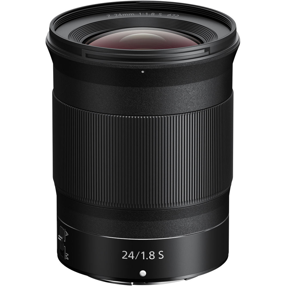 Nikon Z 24mm f/1.8 S Lens is one of the new Nikon Z-Series lenses. This lens for the Nikon Z Mirrorless Range is ideal for distortion-free wide shots.