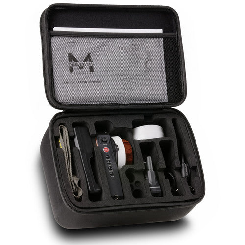 Tilta Nucleus-M Wireless Lens Control System Kit 1 with motor and hand unit.