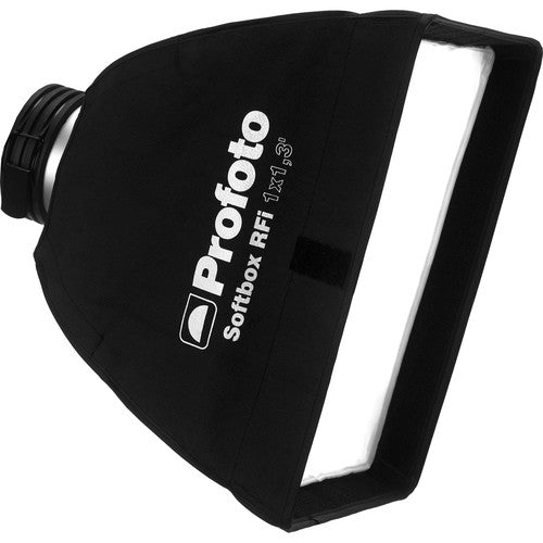Profoto Softbox RFi 1x1.3 ft (30x40cm) for soft, precise lighting in small studios.