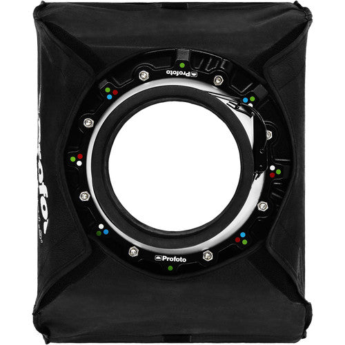 Profoto Softbox RFi 1x1.3 ft (30x40cm) for soft, precise lighting in small studios.