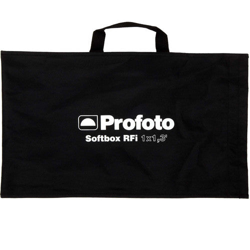 Profoto Softbox RFi 1x1.3 ft (30x40cm) for soft, precise lighting in small studios.