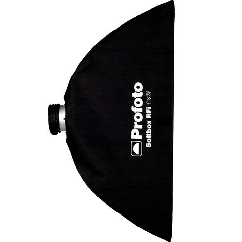 Profoto RFi 1x4 ft strip softbox for soft, directional studio lighting.